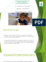 ¿En Qué Consiste La Limpieza? ¿Qué Significa "Desinfectar"? ¿Cuál Es El Procedimiento para Clorar El Agua?