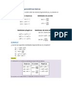 4.3 Identidades Trigonométricas Básicas