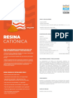 Resina: Catiónica