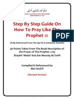 Step by Step Guide On How To Pray Like The Prophet