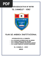 Plan Anemia Institucional 2022