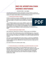 5 Oraciones de Aperrtura para Reuniones Cristianas: 1. Oración para Una Reunión en La Iglesia