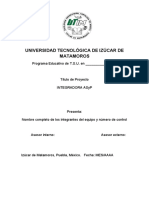 ESTRUCTURA PARA INTEGRADORA ASyP 2022