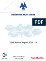 Annual - Report - 2009-10 Automotive Axcel