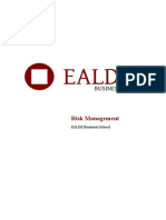 Risk Management: EALDE Business School