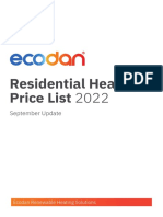 HEATING - PRICE - LIST - September 2022 - ISSUE - 2