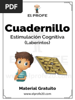 Cuadernillo: Estimulación Cognitiva