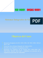 OHSAS 18001: Sistemas Integrados de Gestión