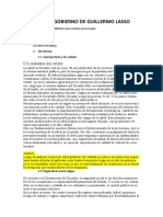 El Plan de Gobierno de Guillermo Lasso Se Basa en Tres Ejes