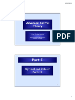 Advanced Control Theory