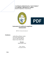 Laboratorio N°1, Medición de Magnitudes Fundamentales