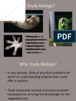 Why Study Biology?