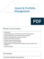 Investment Analysis & Management