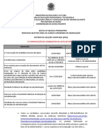 EDITAL #08/2023-PROEN/IFRN Processo Seletivo para Os Cursos Superiores de Graduação Sistema de Seleção Unificada (Sisu)