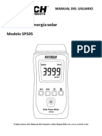 Medidor de Solar: Energía