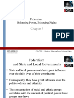 CHAPTER 3 Federalism: Balancing Power, Balancing Rights