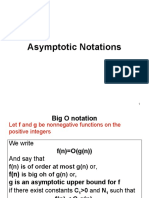 Asymptotic Notations