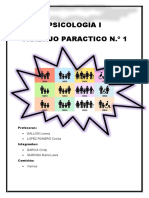 Trabajo Practico N 1 Psicología