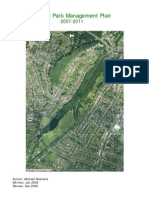 Redhill Park Management Plan 2007-11