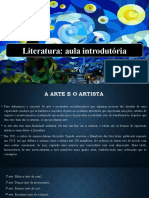 Literatura: Aula Introdutória: Prof. Richard Max