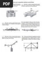 Ejercicios. Esfuerzo Normal Directo