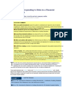 Assessing and Responding To Risks in A Financial Statement Audit