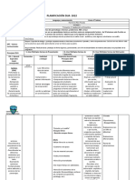 PLANIFICACIÓN LENGUAJE Tercer trimestreCEFS - 2022