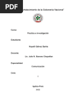 Año Del Fortalecimiento de La Soberanía Nacional