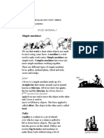 STD 5 Unit 7 Simple Machines Study Material