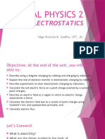 General Physics 2 Electrostatics