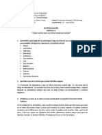 Autoevaluación-Como Hacer Que Las Cosas Marchen Mejor