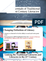 The Essentials of Traditional and 21st Century Literacies