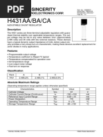 H431AA/BA/CA: Hi-Sincerity