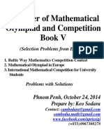 A Corner of Mathematical Olympiad and Competition Book V: (Selection Problems From Europe)