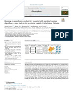 Mapping of Groundwater Productivity Potential With Machine Learning Algorithms A Case Study in The Provincial Capital of Baluchistan, Pakistan