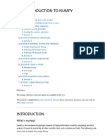 P02 Introduction To Numpy Ans