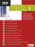 UA01 UF0885 Instalaciones de Electrificación en Viviendas y Edificios