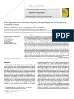 A GIS Application For Assessing, Mapping, and Quantifying The Social Values of Ecosystem Services