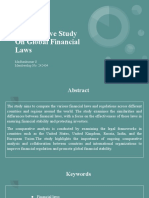 Comparative Study On Global Financial Laws