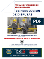 Junta de Resolucion de Disputas: Curso Virtual de Formacion de Adjudicadores