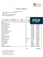 Fatura Proforma-Sr - Francisco Figueiredo