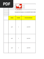 MATRIZ SUSTANCIAS QUÍMIcas