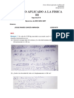 Calculo Aplicado A La Fisica III: Separata N°3 Ejercicios de MAS-MAA-MAF Alumno: Josue Ramos García Miranda U20201075