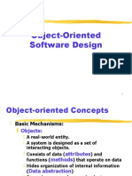 Object-Oriented Software Design