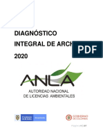 Diagnóstico Integral de Archivos 2020: Página