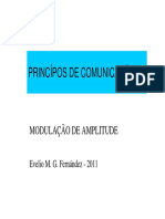 Princípos de Comunicações: Modulação de Amplitude