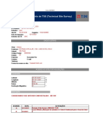 Relatório de TSS (Technical Site Survey) : SPSPO - 1222 BR-SP-SPO-00135 QMC 5G-SPCE06 WA21004895 QMC 02/12/2021