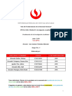 Universidad Peruana de Ciencias Aplicadas: Fundamentos de La Investigación Académica