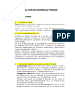 Legislacion de Seguridad Privada.: Unidad Tematica Primera