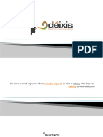 Deixis Presentation